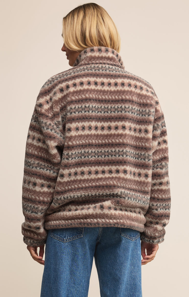 Jackets Glacier Faux Fur Jacket Fig Butter