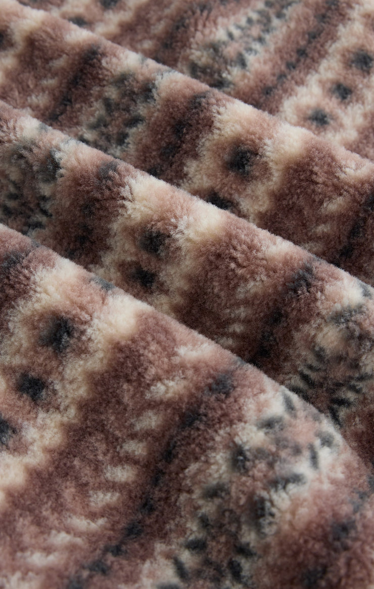 Jackets Glacier Faux Fur Jacket Fig Butter