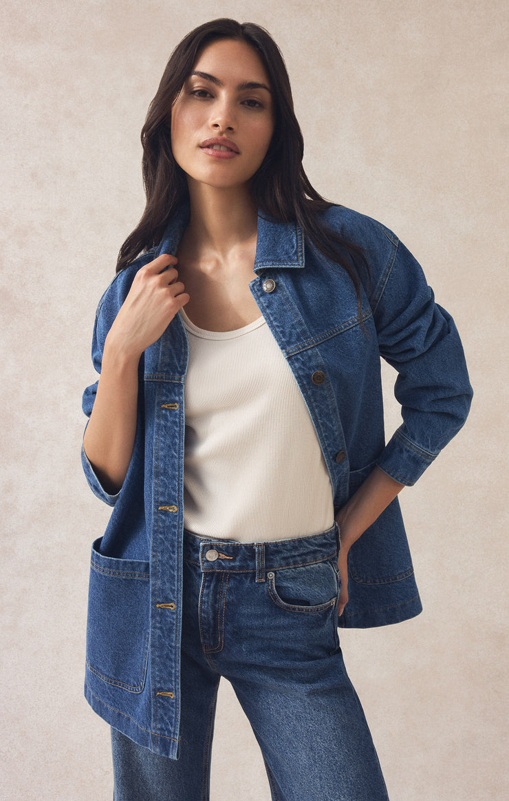 Jackets On The Road Denim Jacket Vintage Indigo