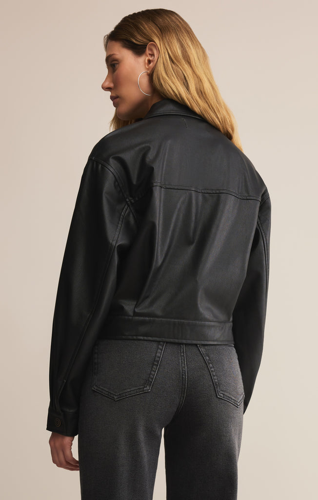 Heritage Faux Leather Jacket – Z SUPPLY