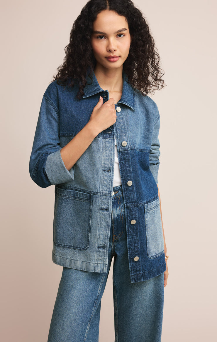 Jackets On The Road Color Block Chore Jacket On The Road Color Block Chore Jacket