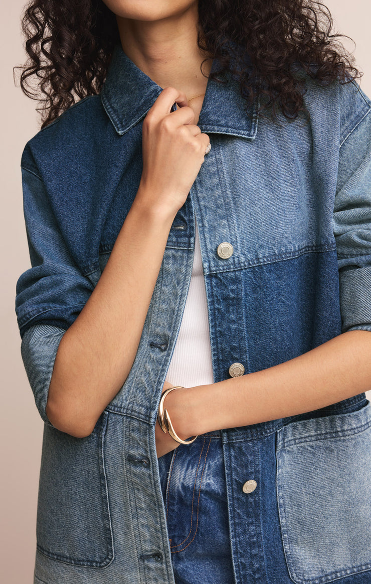 Jackets On The Road Color Block Chore Jacket On The Road Color Block Chore Jacket