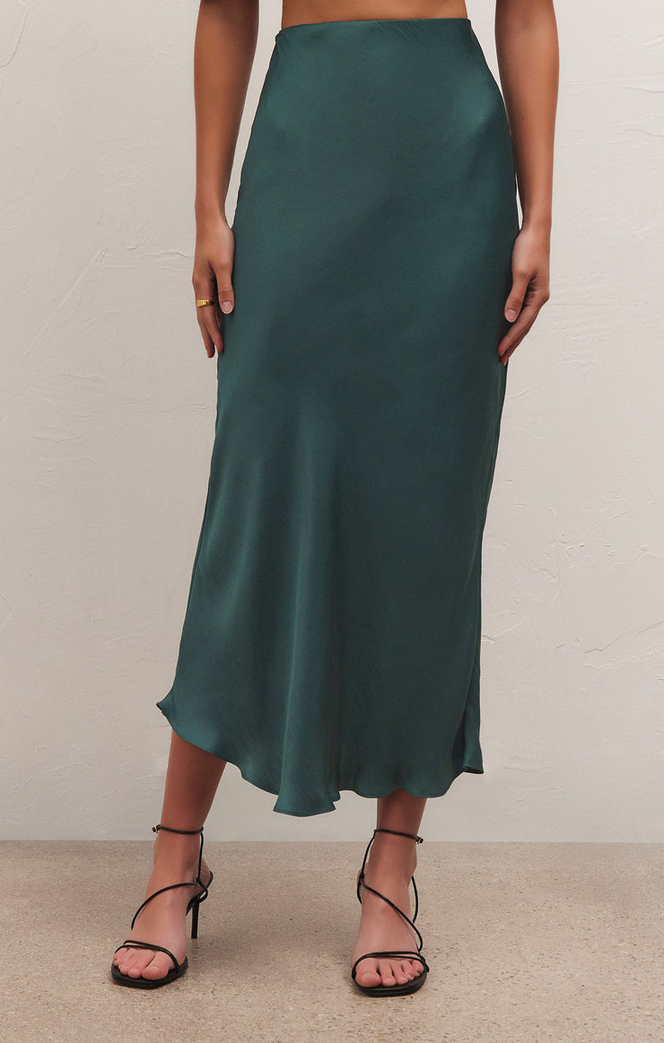 Skirts Europa Luxe Sheen Skirt Abyss