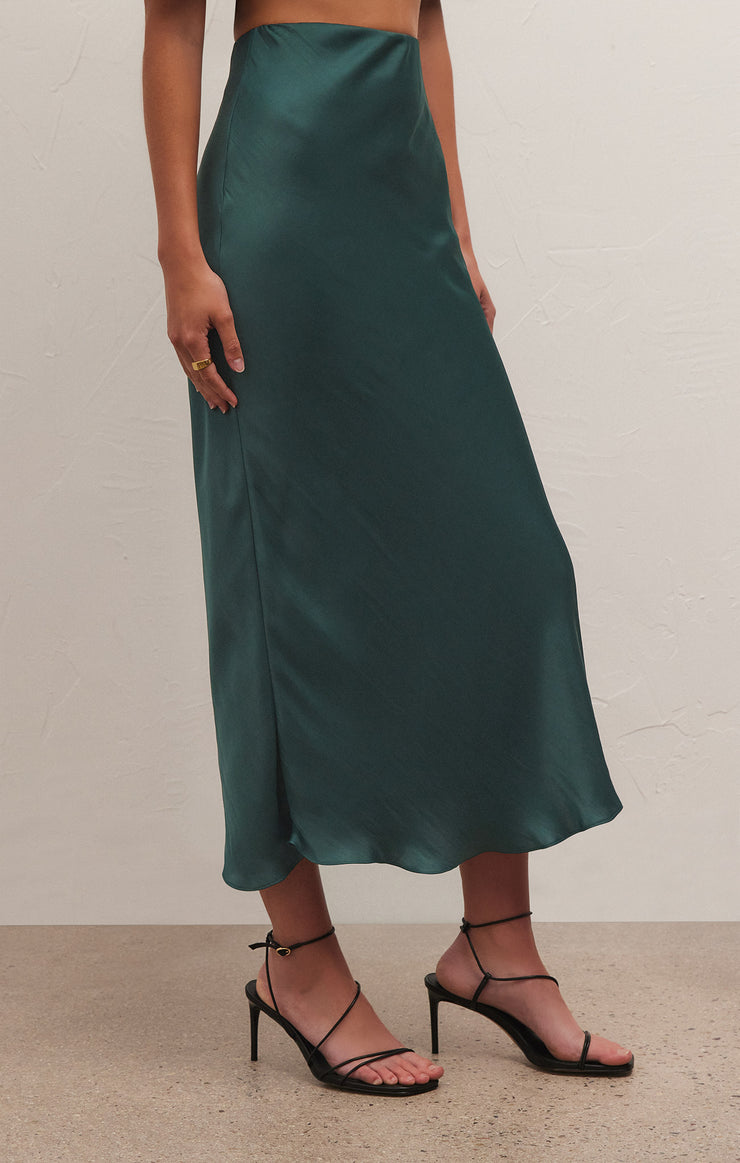 Skirts Europa Luxe Sheen Skirt Abyss