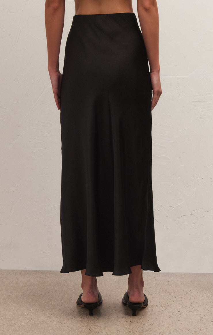 Skirts Europa Luxe Sheen Skirt Black