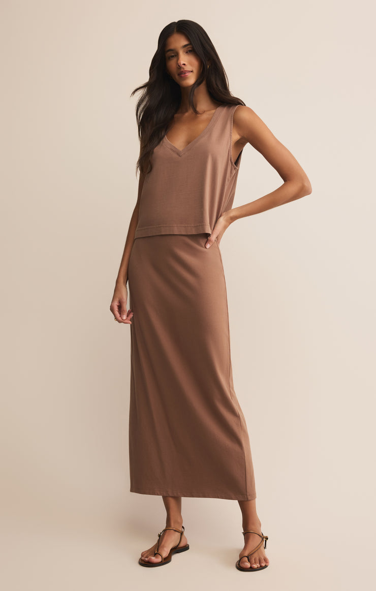 Skirts Gail Midi Skirt Teakwood