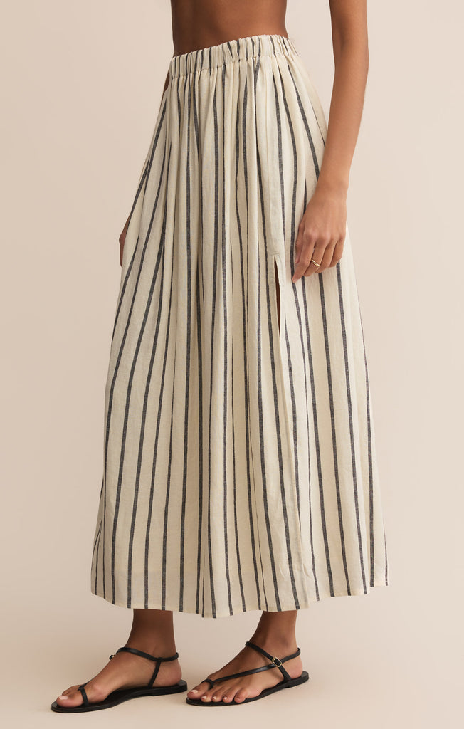 Kassidy Stripe Linen Skirt – Z SUPPLY