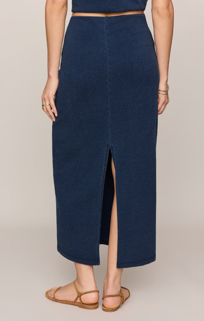 Gail Jersey Denim Midi Skirt – Z SUPPLY