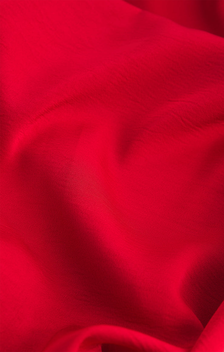 Skirts Northpointe Satin Midi Skirt Festive Red