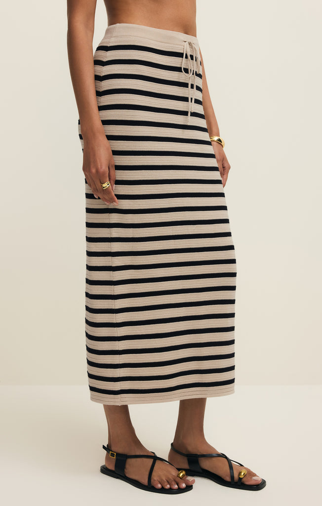 Emori Striped Midi Skirt – Z SUPPLY