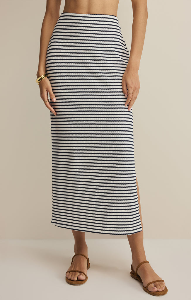 Ainslie Stripe Midi Skirt – Z SUPPLY