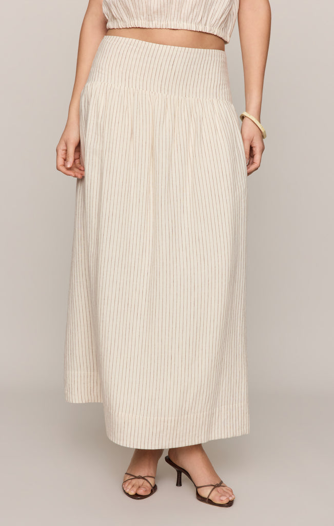 L'AppartementKnit Flare Skirtベージュ36 Aveline Midi Skirt – Z SUPPLY