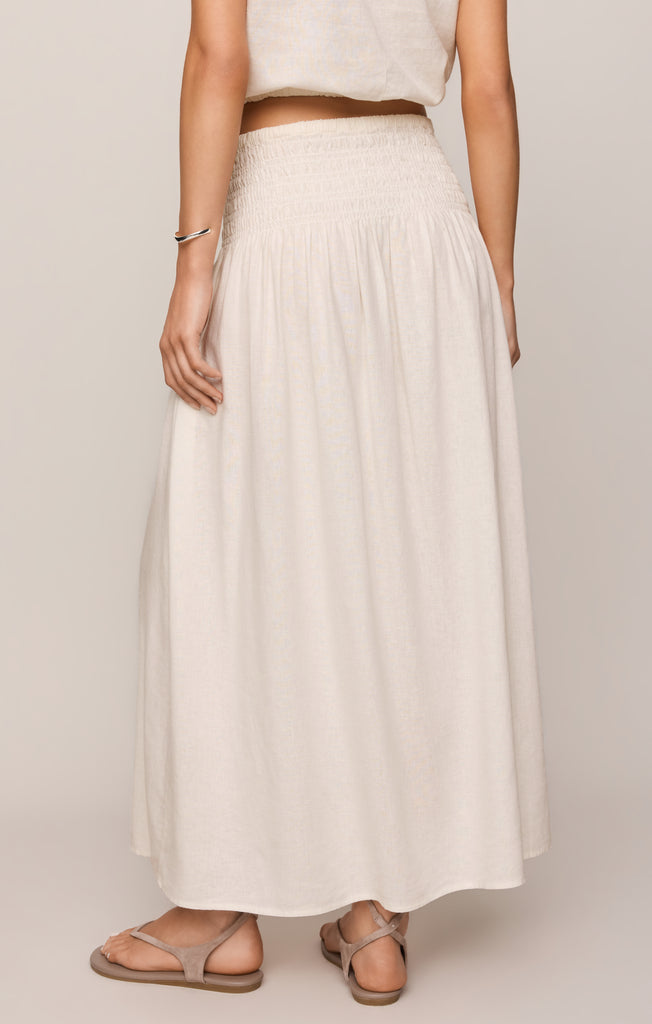 Brooke Smocked Linen Maxi Skirt – Z SUPPLY