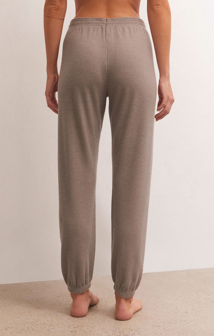 Pants Cozy Days Thermal Jogger Taupe Stone