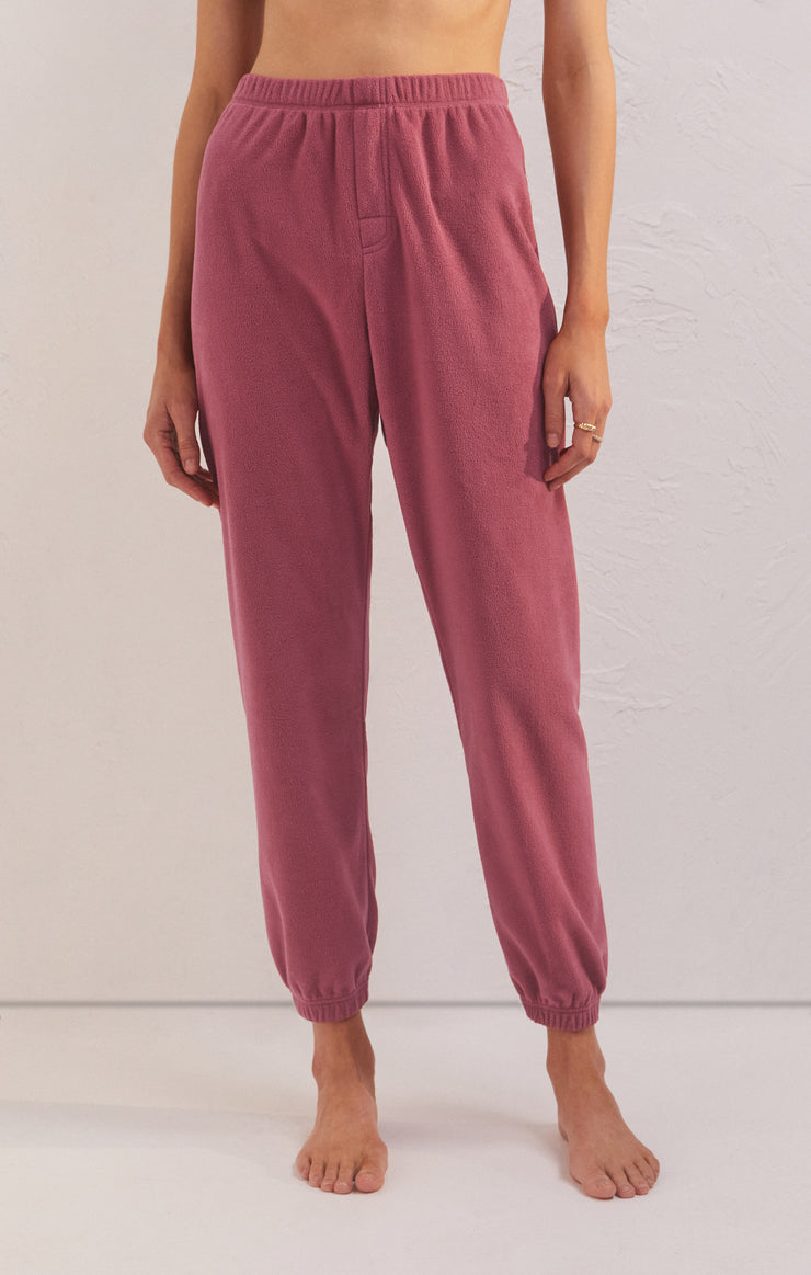 Pants Starlight Fleece Jogger Pink Aura