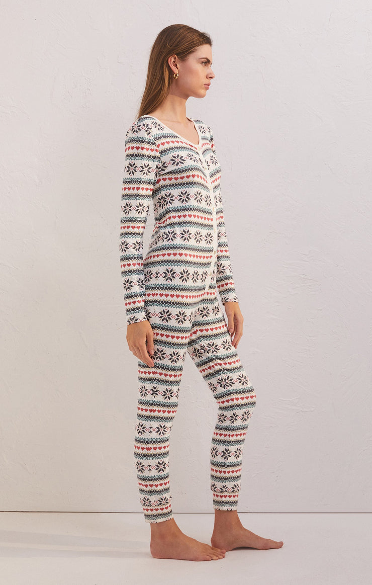 Pants Snowflake Pointelle Onesie Vanilla Ice