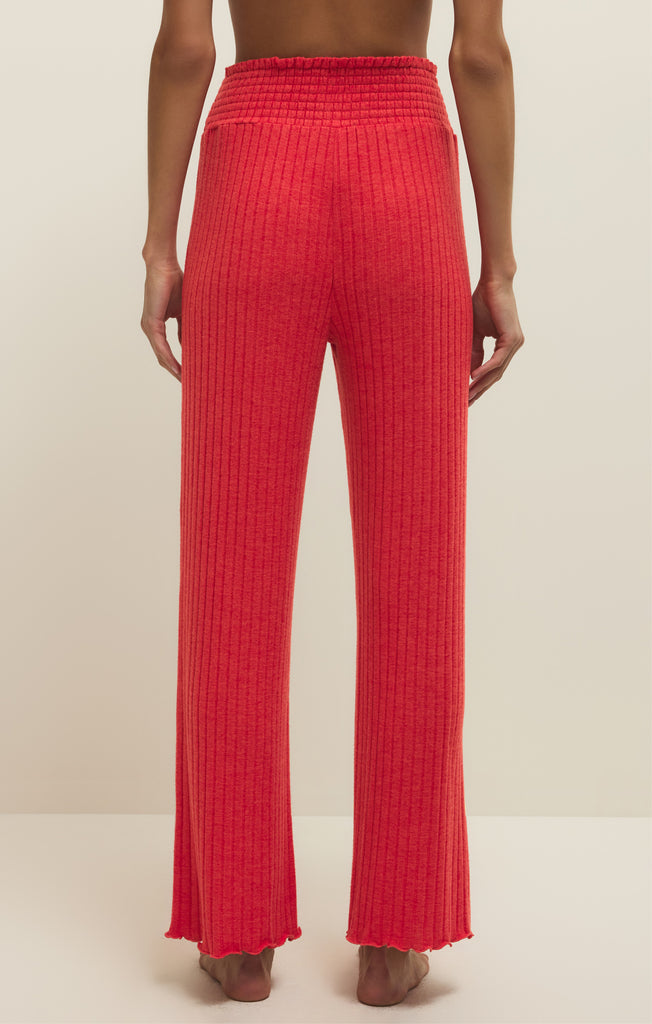 スカート S ribbon smocking sweat pants THEREDTHREAD / ザレッドスレッド】S ribbon smocking sweat pants