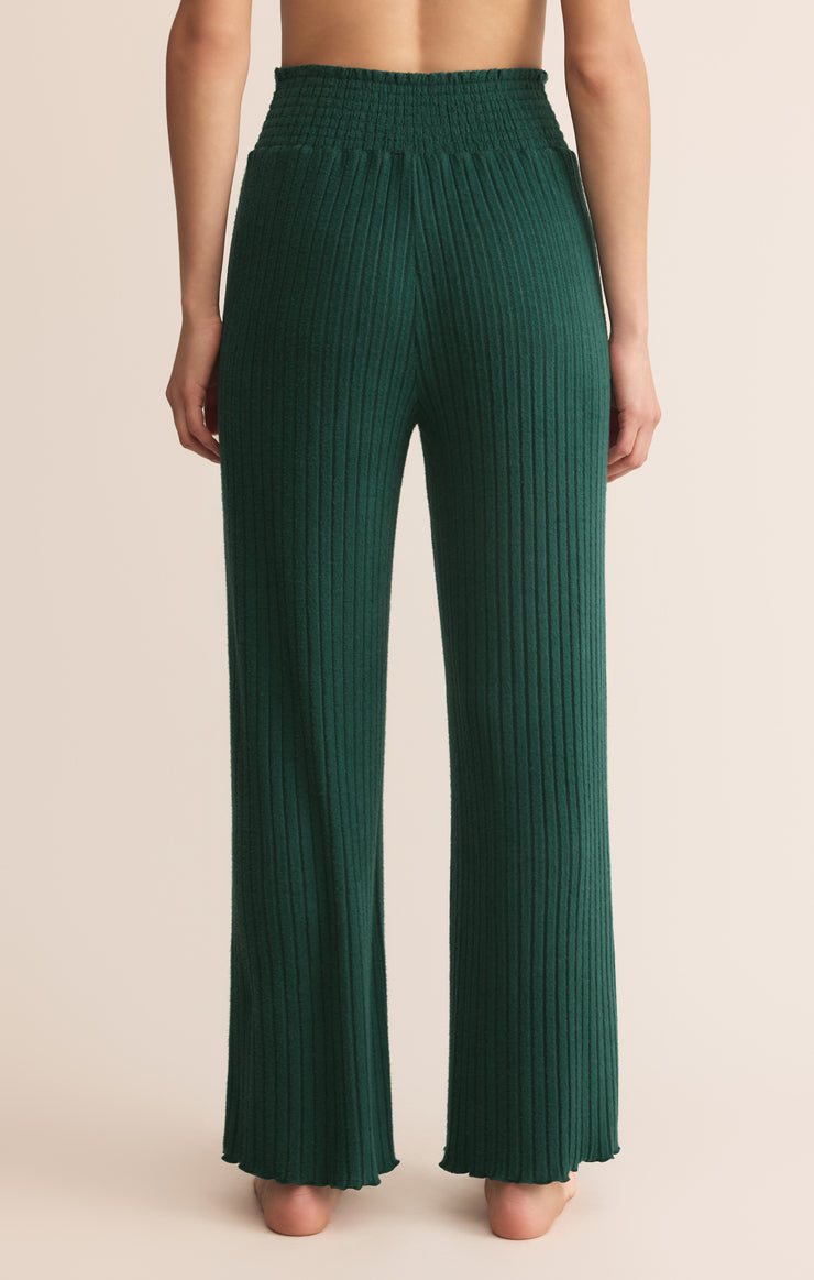 Pants Dawn Smocked Rib Pant Mistletoe