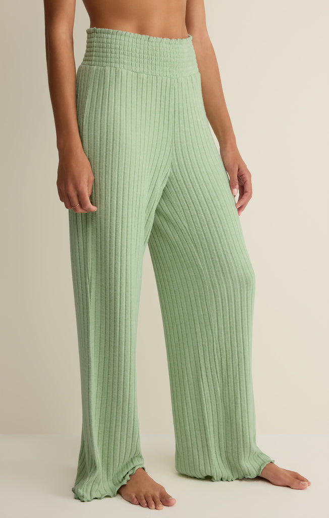Dawn Smocked Silky Rib Pant – Z SUPPLY