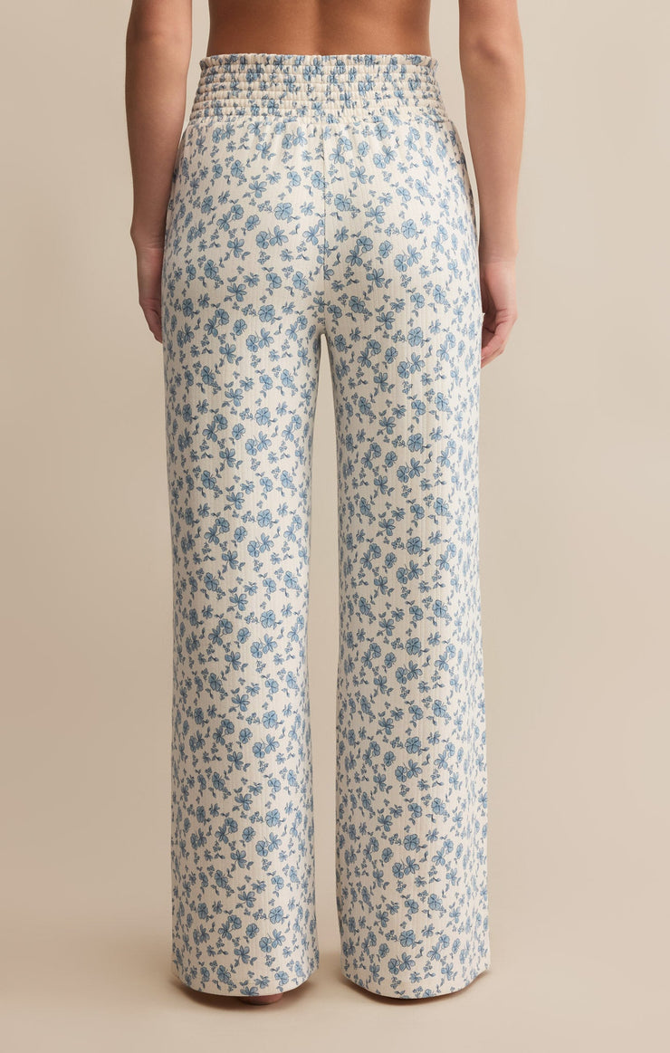 Pants Dawn Smocked Ditsy Floral Pant Crystal
