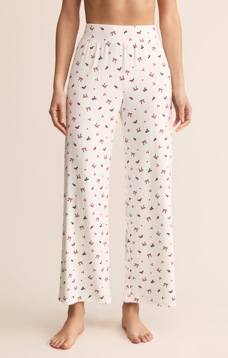 Pants Luxe Holly Pointelle Pant White