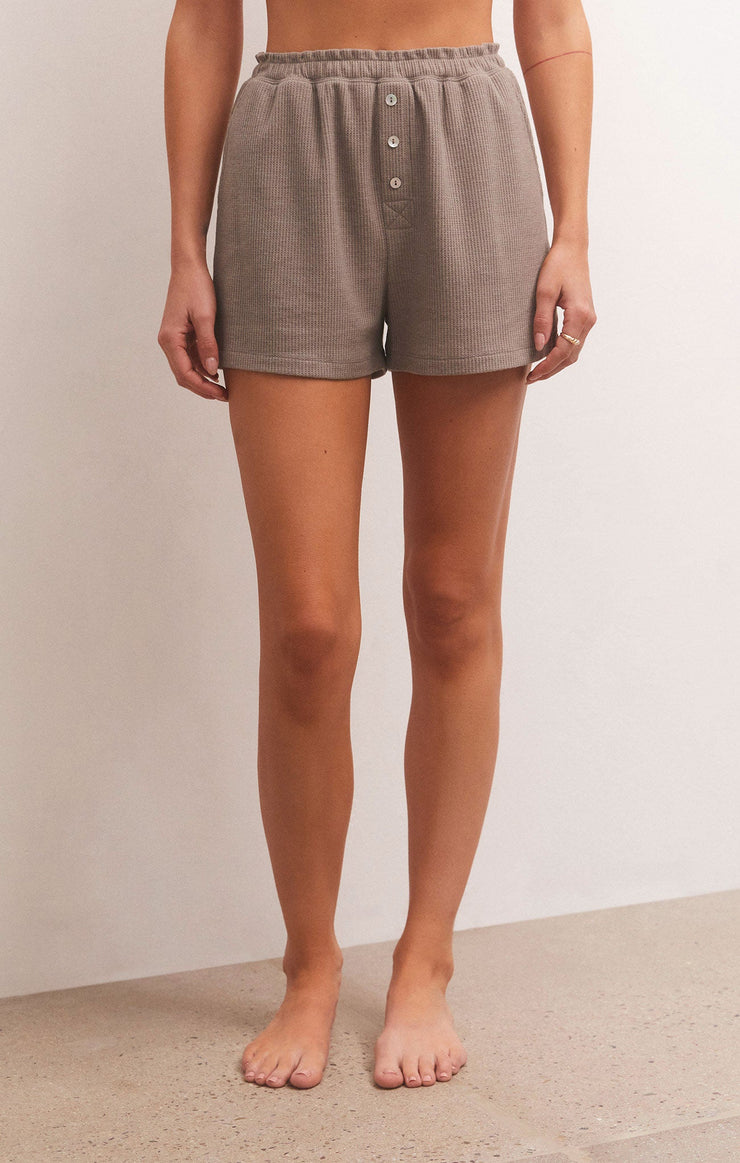 Shorts Cozy Days Thermal Short Taupe Stone