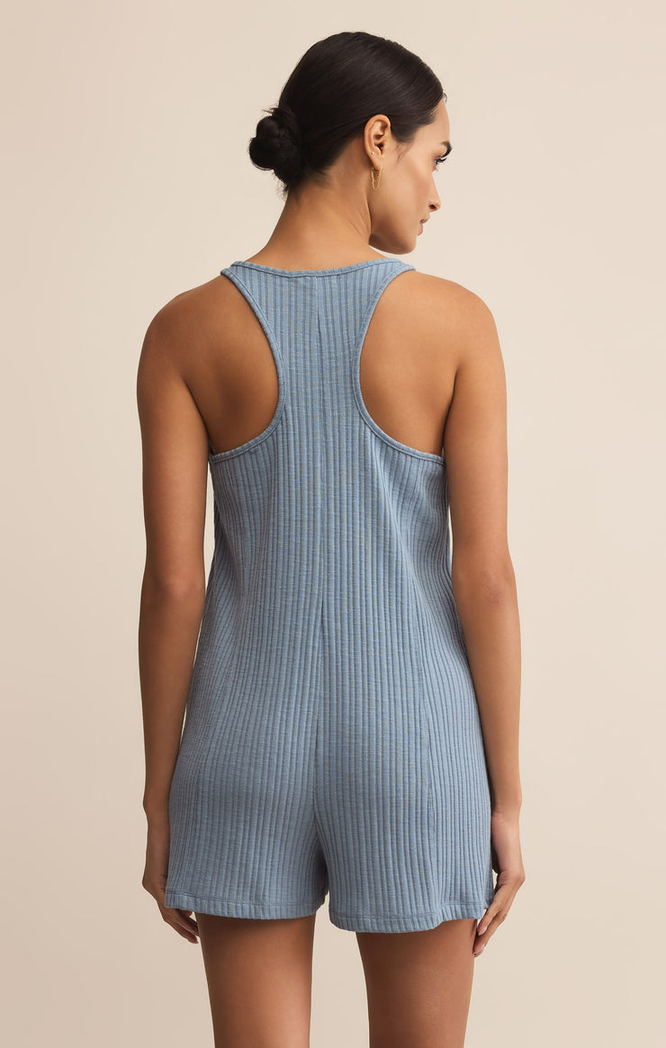 Shorts Island Hopper Romper Light Denim