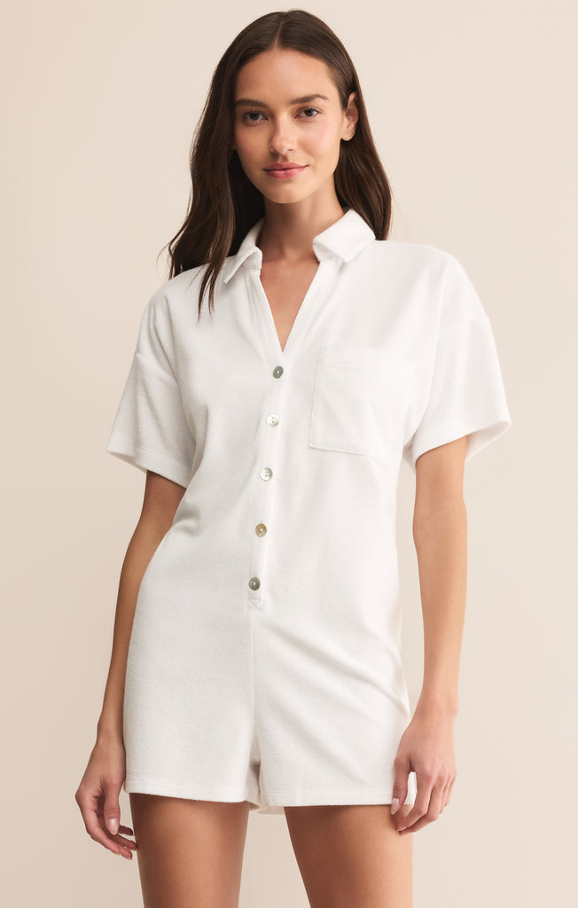 【NEWALRIN】 Rosie twist button short sleeve Top Access Fashion | Short sleeve knitted turtleneck