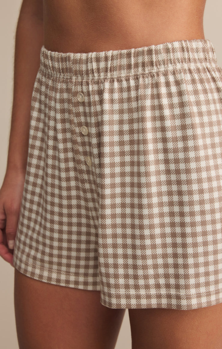 Shorts Maddie Gingham Short Maddie Gingham Short