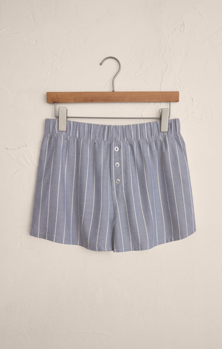 Shorts Boyfriend Boxer Blue Velvet