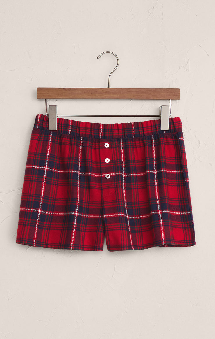 Shorts Boyfriend Boxer Haute Red