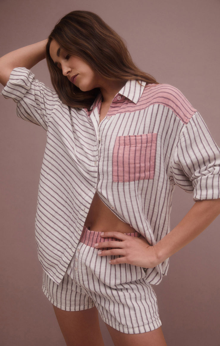 Tops All Mixed Up Stripe Shirt All Mixed Up Stripe Shirt