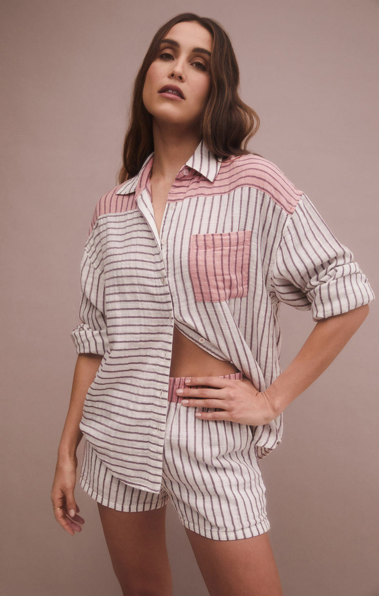 Tops All Mixed Up Stripe Shirt All Mixed Up Stripe Shirt