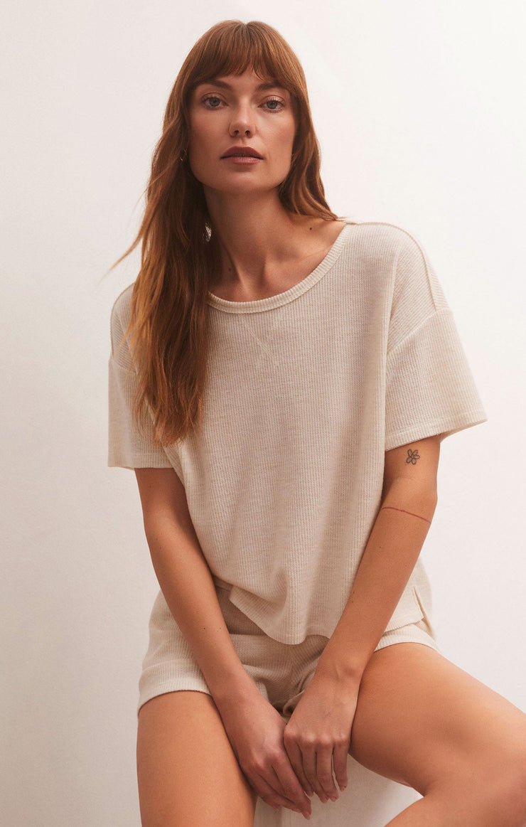 Tops Cozy Days Thermal Tee Cozy Days Thermal Tee