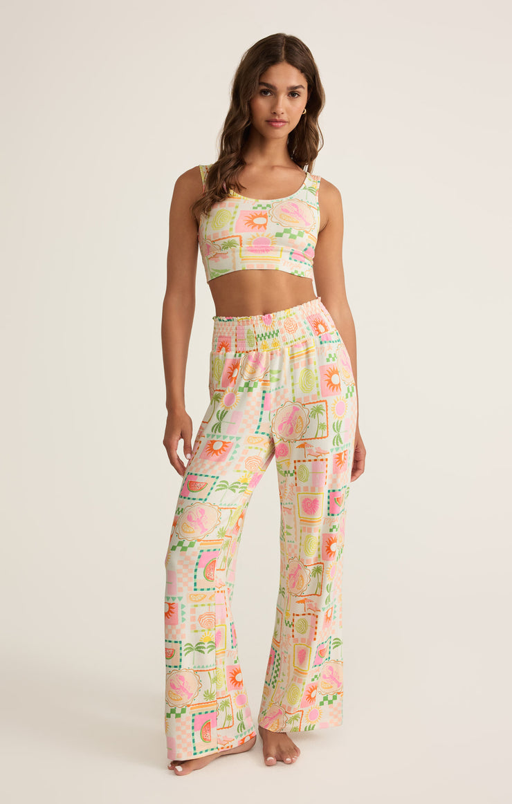 Tops Zoe Soleil Tank Bra White