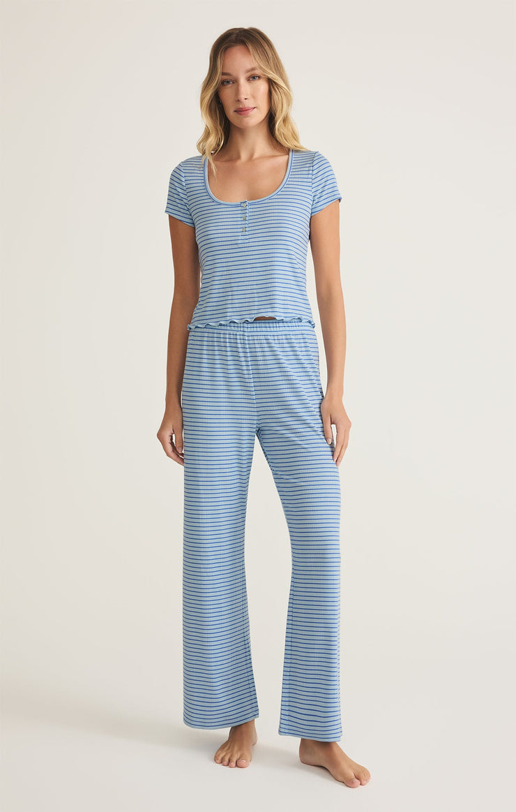 Tops Sail Away Striped Rib Top Sail Away Striped Rib Top