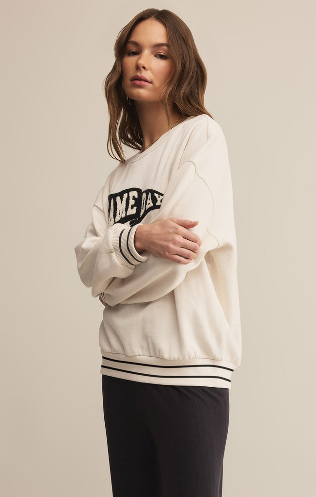 トップス acka loose sweat トップス acka loose sweat Loose Fit Short-Sleeve Sweatshirt