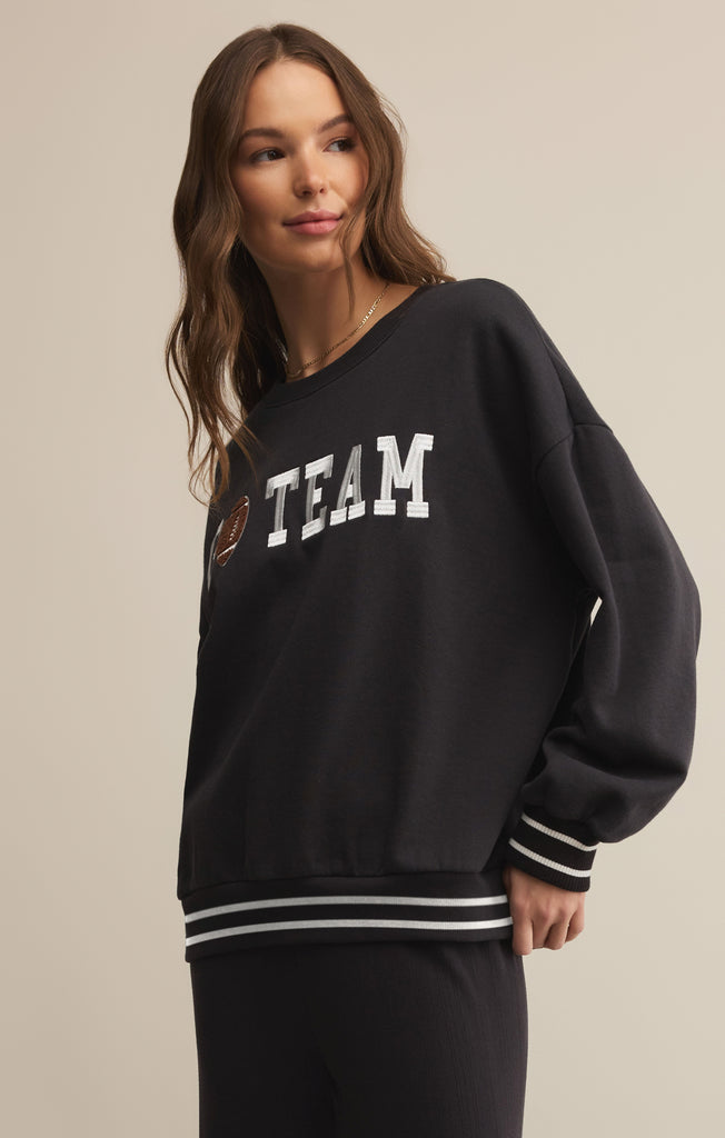 Oversized Go Team Sweatshirt – Z SUPPLY