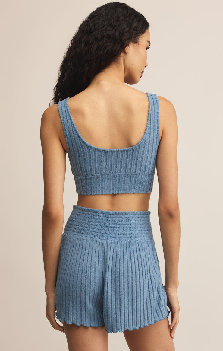 Tops Zoe Silky Rib Tank Bra Zoe Silky Rib Tank Bra
