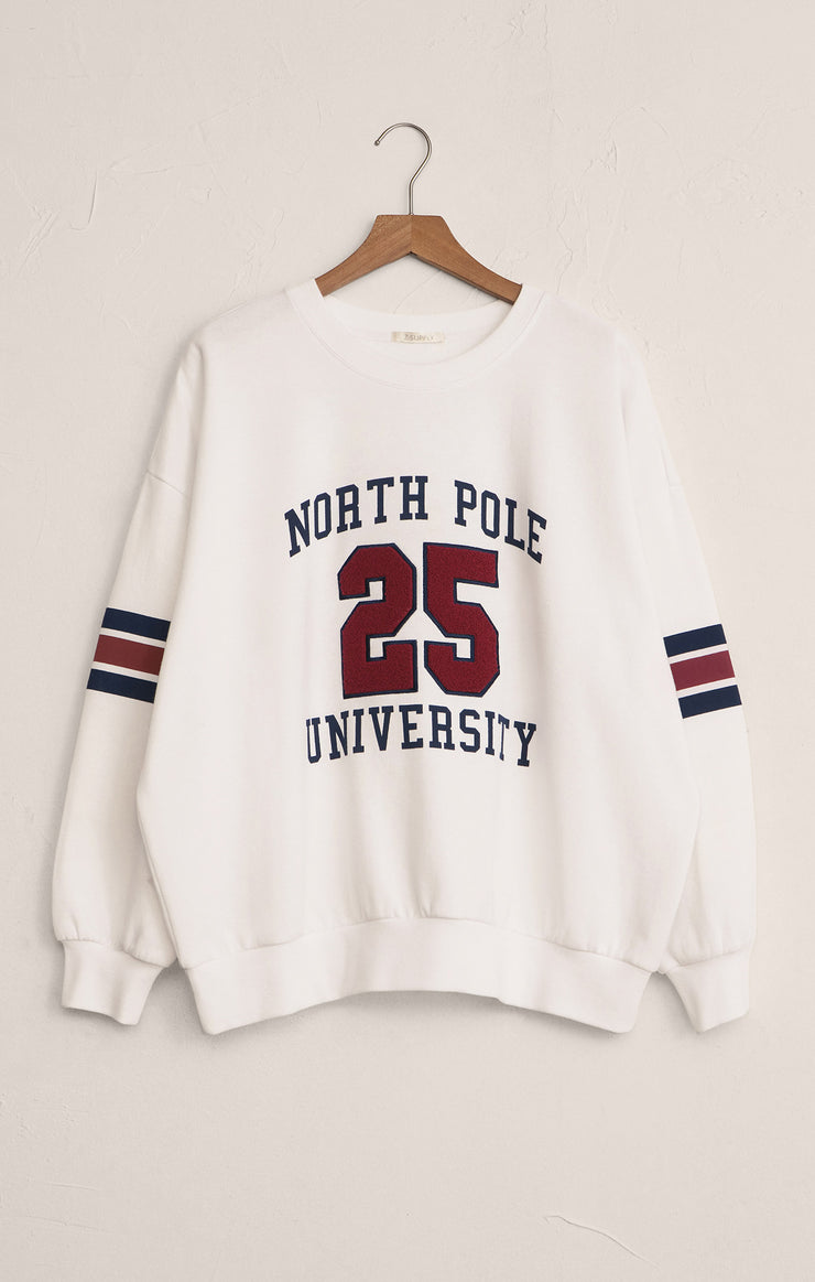 Tops North Pole Sweatshirt White