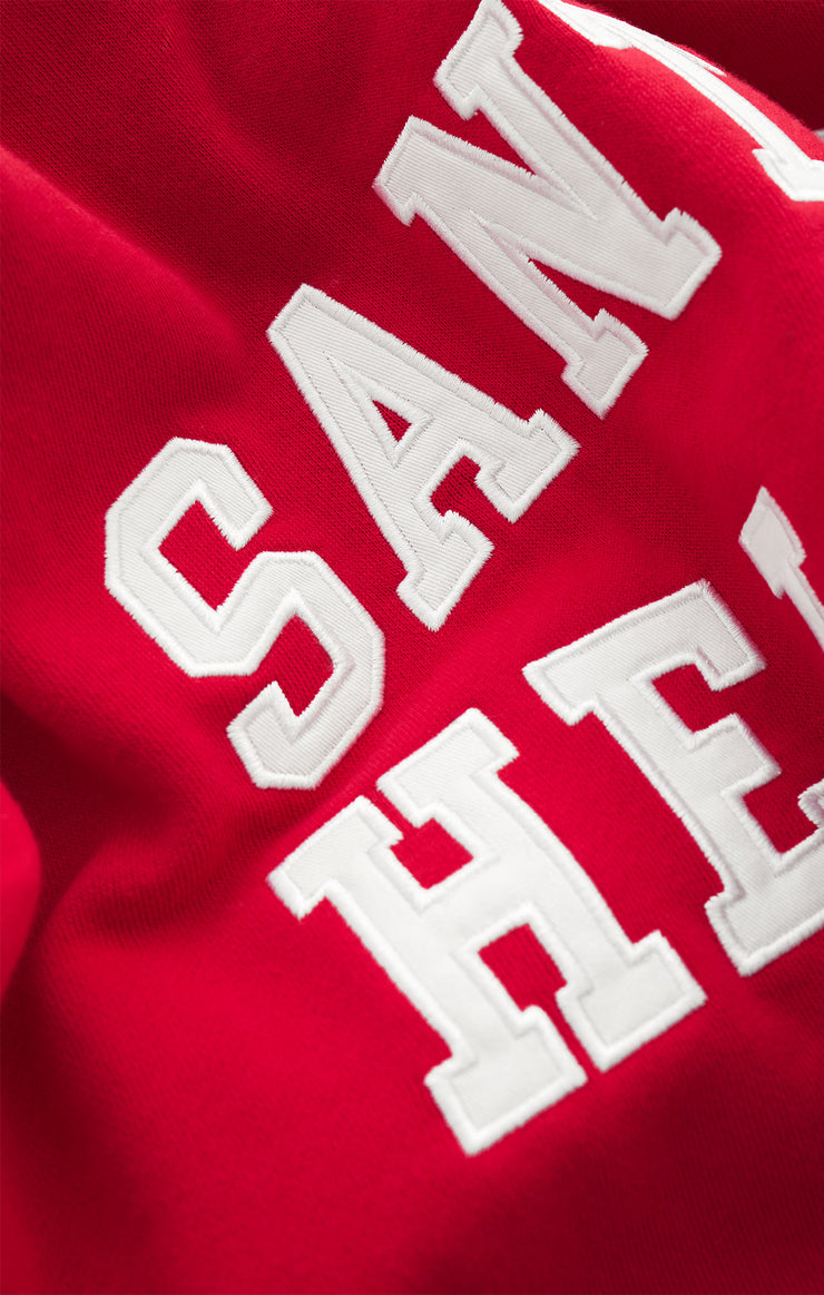 Tops Festive Holiday Sweatshirt Festive Red