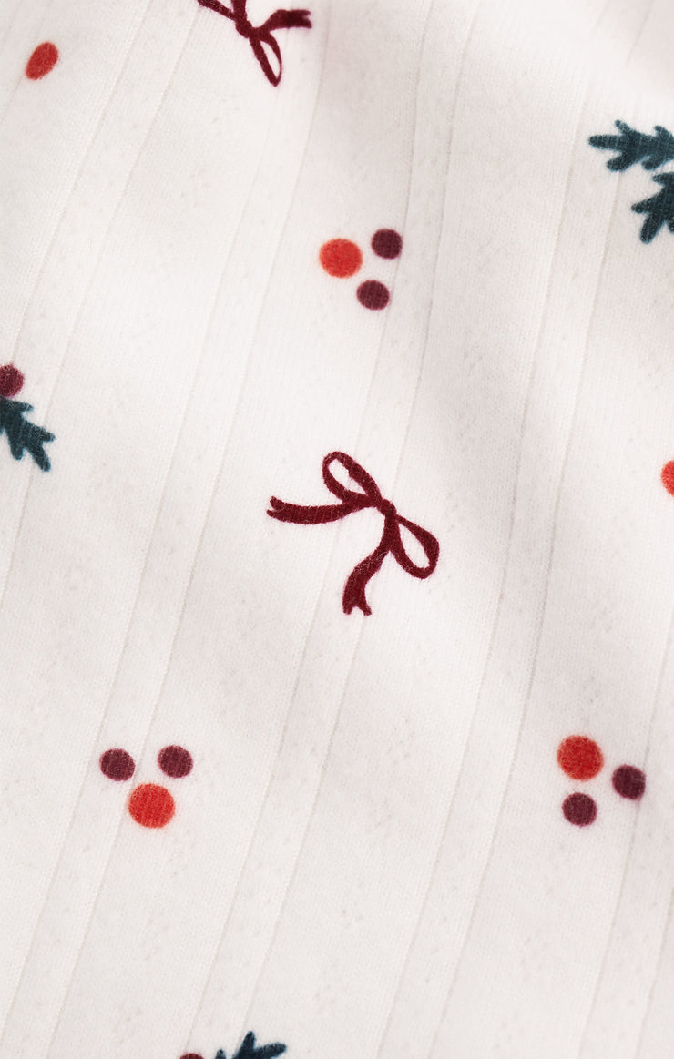 Tops Cameron Holly Pointelle Cami White