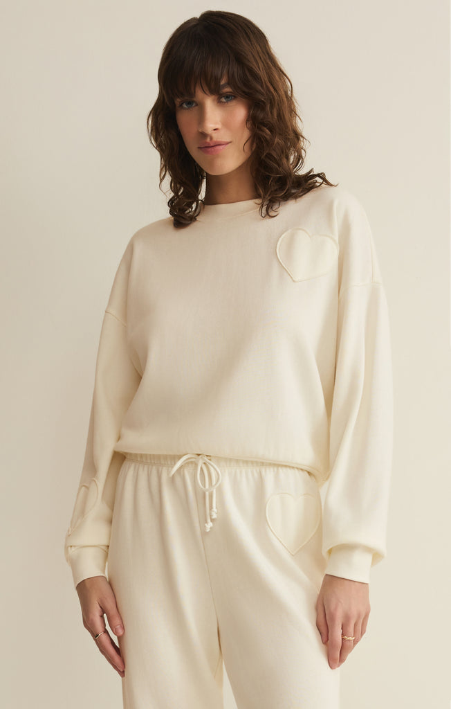 Heart It Fleece Sweatshirt – Z SUPPLY