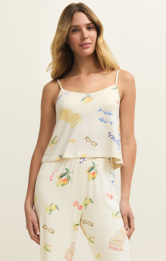 Marbella Cropped Silky Jersey Cami – Z SUPPLY
