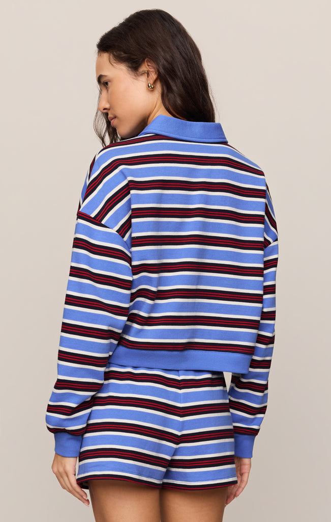 Low Key Stripe Fleece Henley – Z SUPPLY