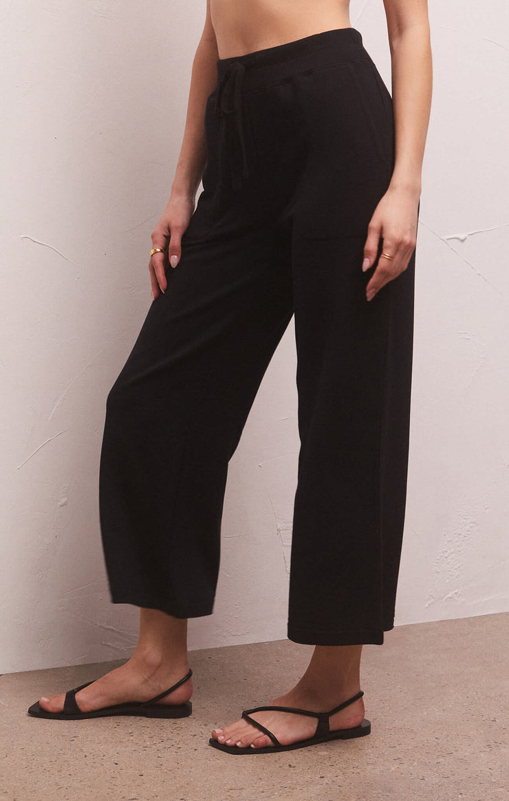 Pants Jet Set Modal Fleece Pant Black