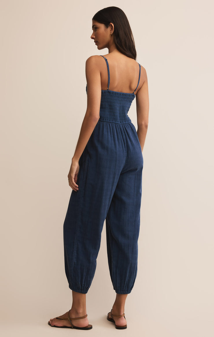 Pants Santos Gauze Jumpsuit Indigo