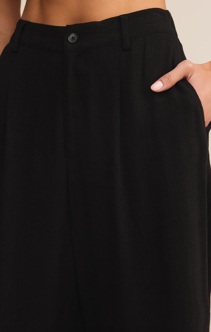 Pants Vista Linen Pant Black