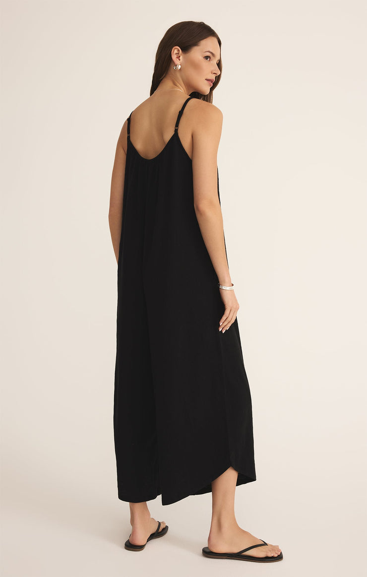 Pants Textured Flared Jumpsuit Textured Flared Jumpsuit