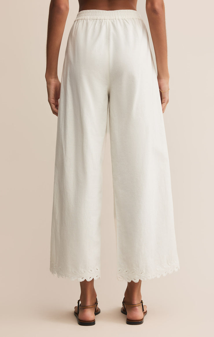 Pants Pesaro Eyelet Pant White